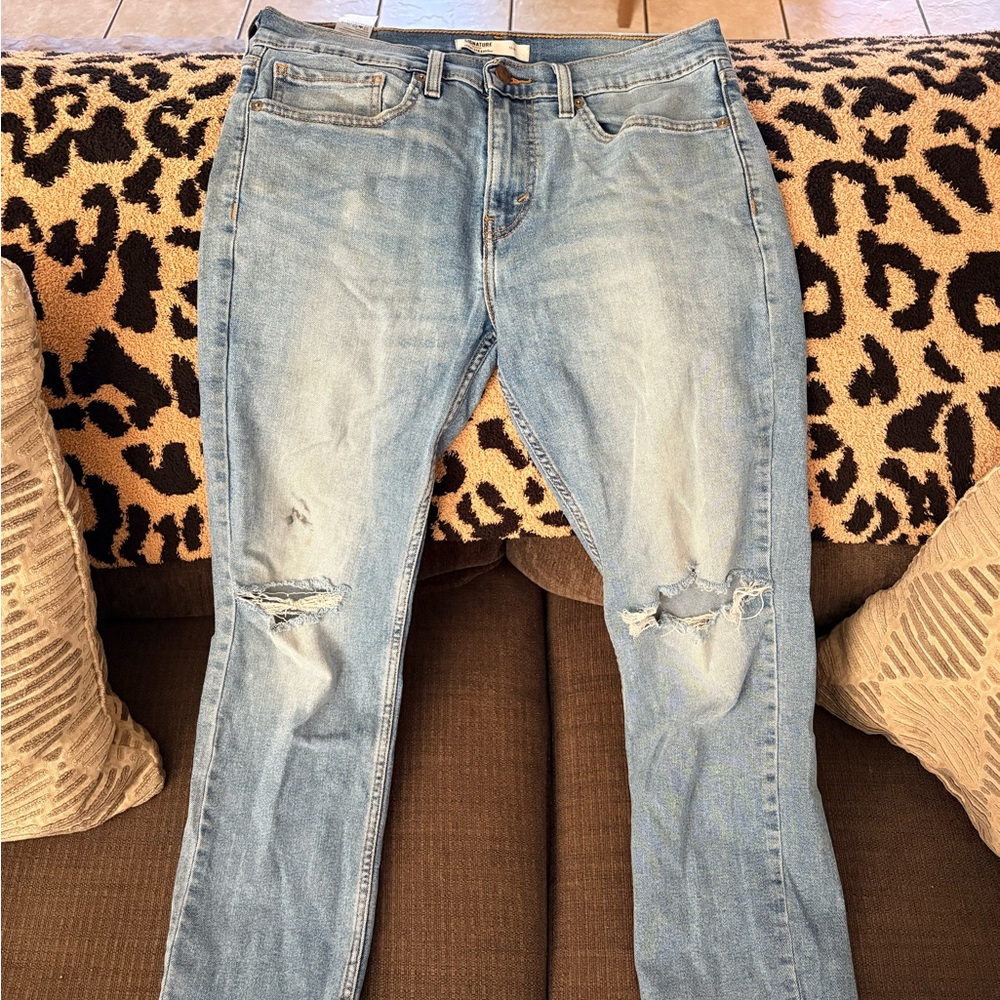 Signature Light Blue Denim Jeans